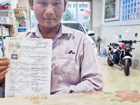 Danh đã nhận bằng