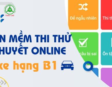 PHẦN MỀM THI THỬ LÝ THUYẾT A1_A2_B1_B2_C...